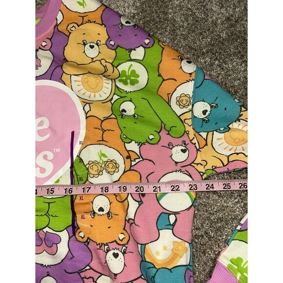 Hybrid Apparel Womens Care Bears Crewneck Sweatshirt Pink XL New - Picture 6 of 6